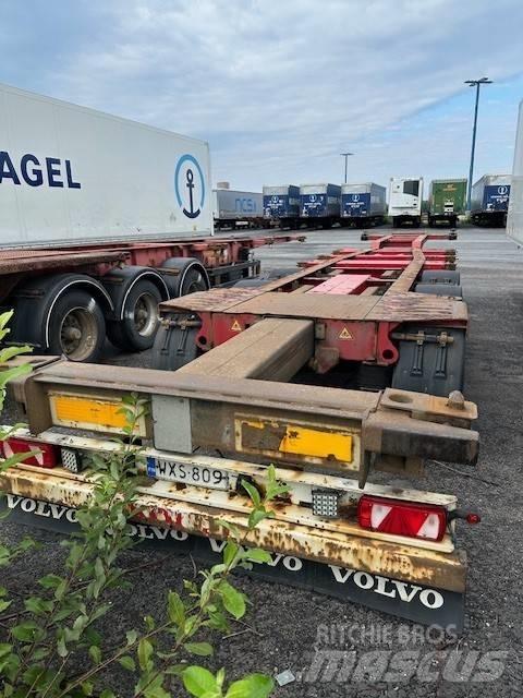 Kögel SW 24 WXS-809 Konteinerveo poolhaagised