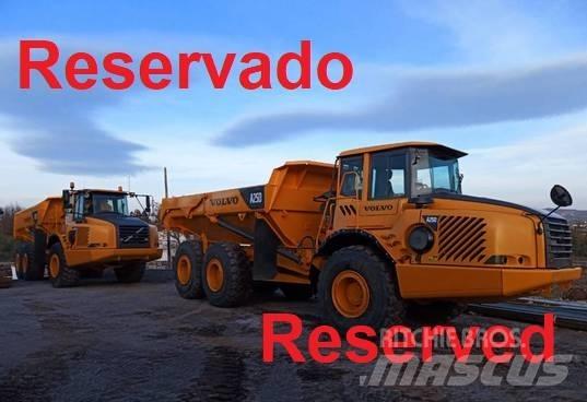Volvo A 25 D Liigendraamiga pinnaseveokid
