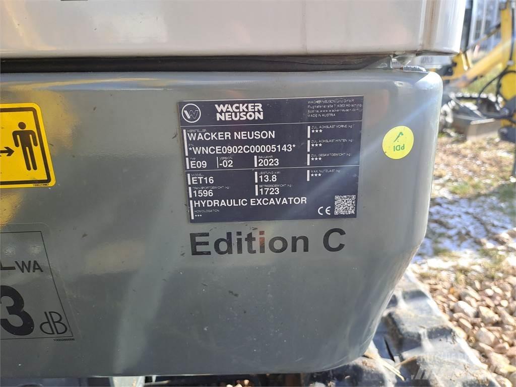 Wacker Neuson ET16 Roomikekskavaatorid
