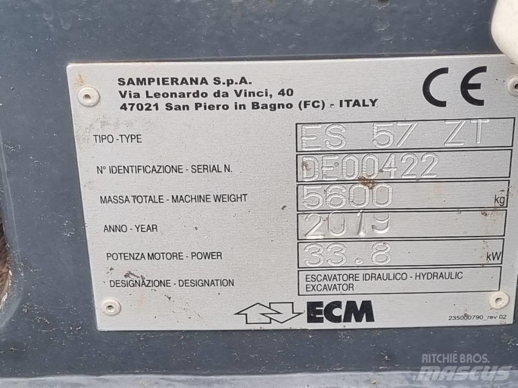 ECM ES 57 ZT Miniekskavaatorid < 7 t