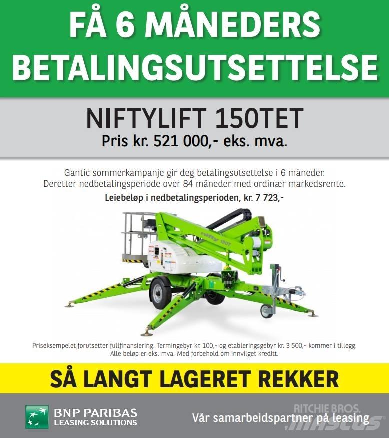 Niftylift 150TET Järelveetavad korvtõstukid