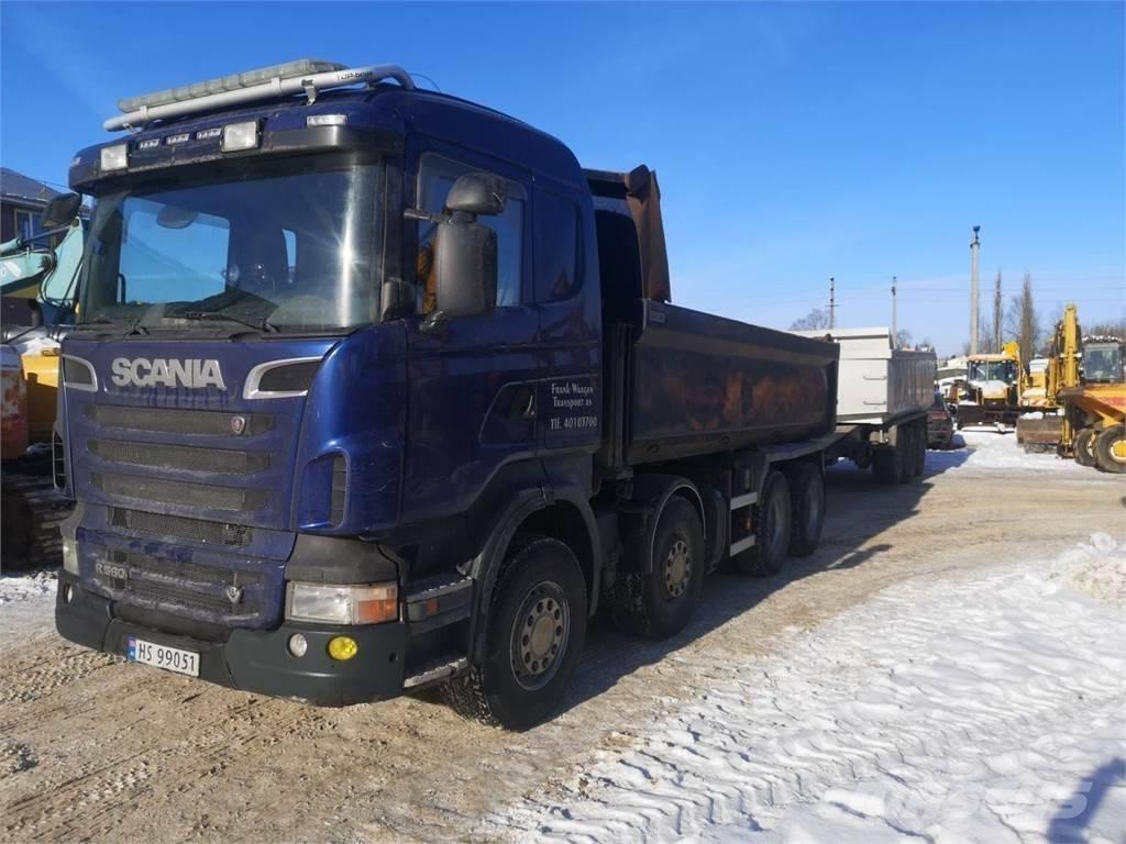 Scania R560 8x4 Vahetuskastiga tõstukautod