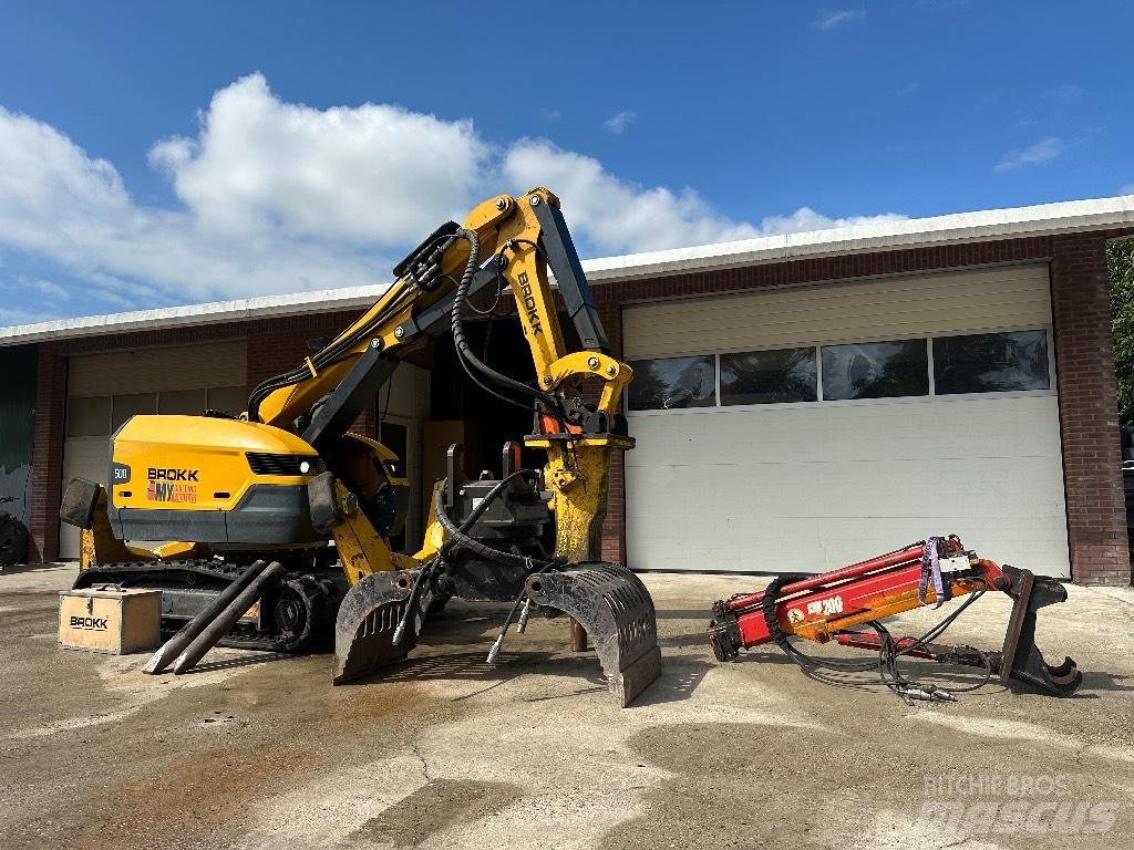Brokk 500 Lammutusekskavaatorid
