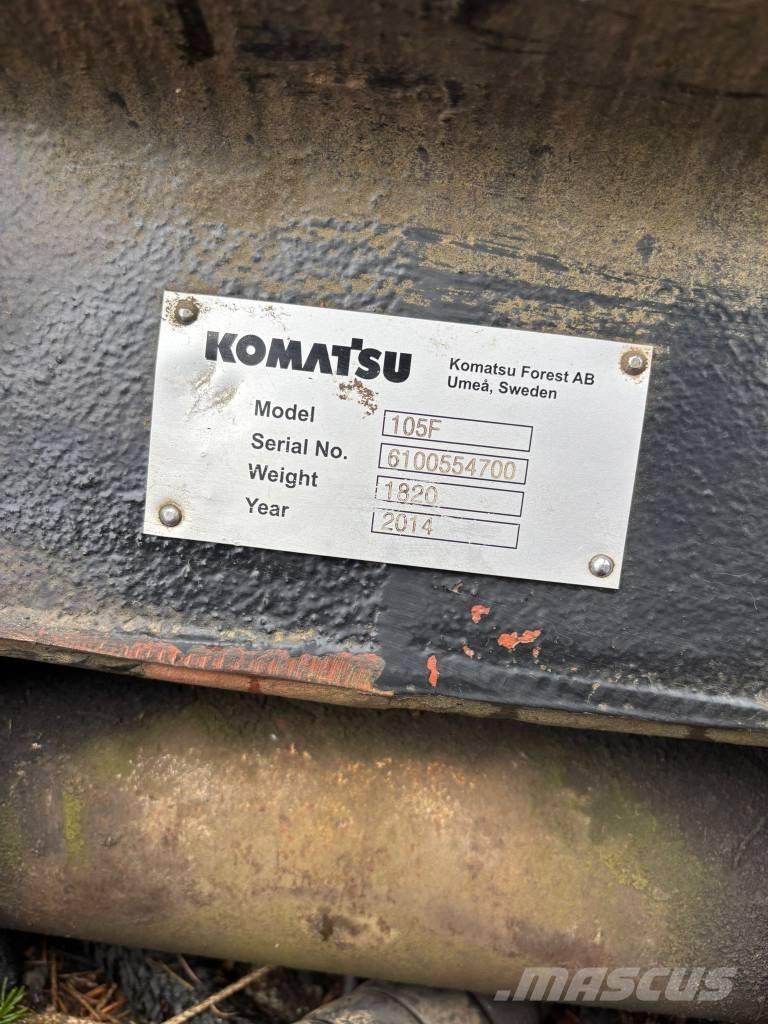 Komatsu 845 Forwarderid