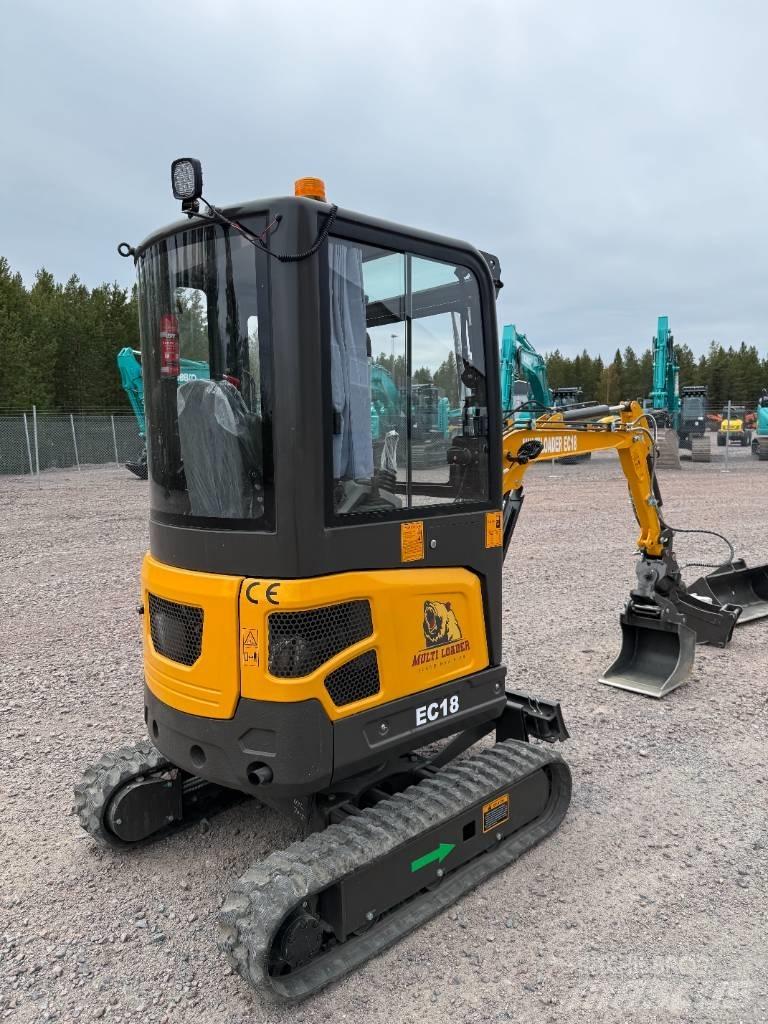 Multiloader EC 18 Miniekskavaatorid < 7 t