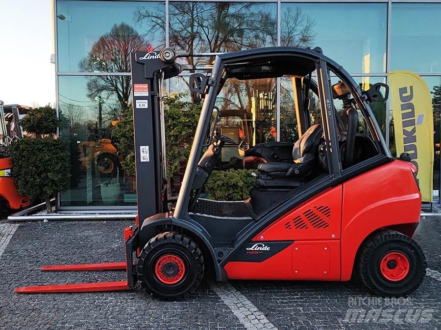 Linde H25T-02 Gaasitõstukid