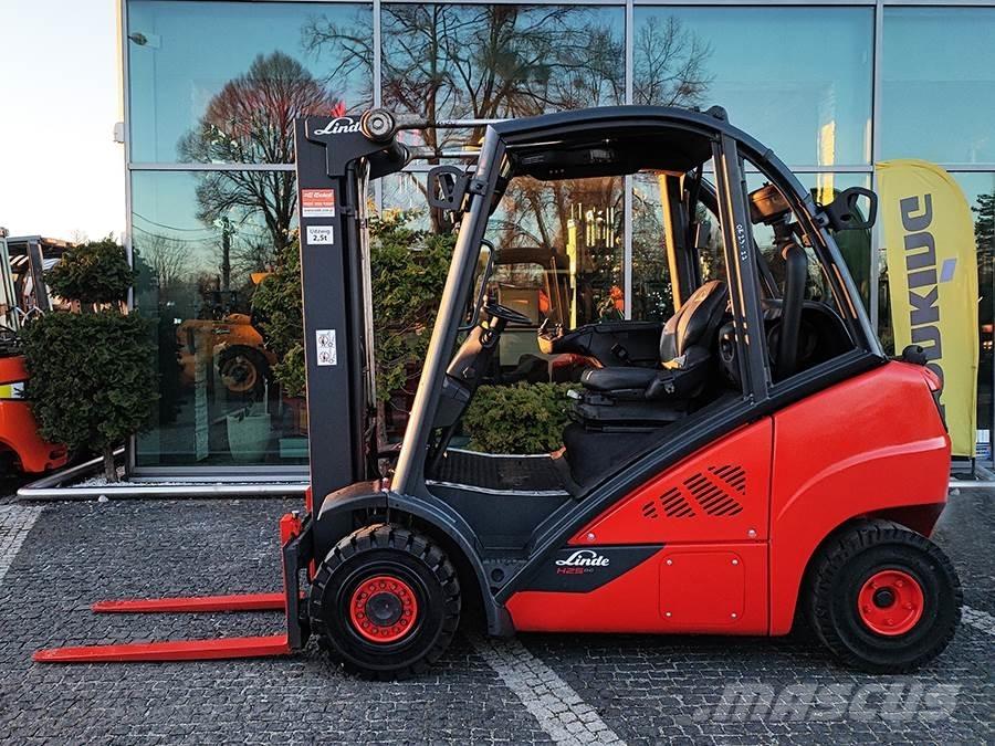 Linde H25T-02 Gaasitõstukid