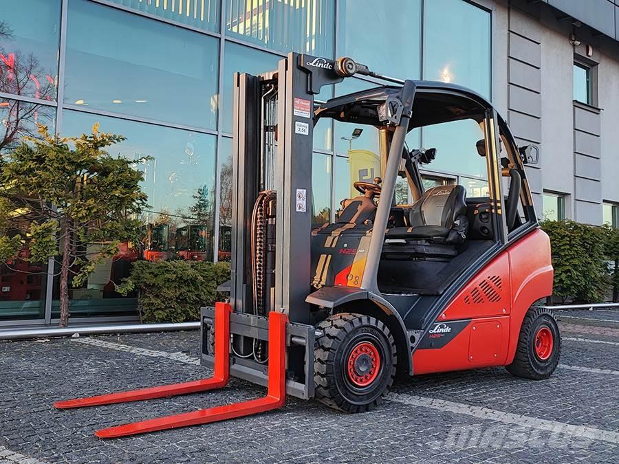 Linde H25T-02 Gaasitõstukid
