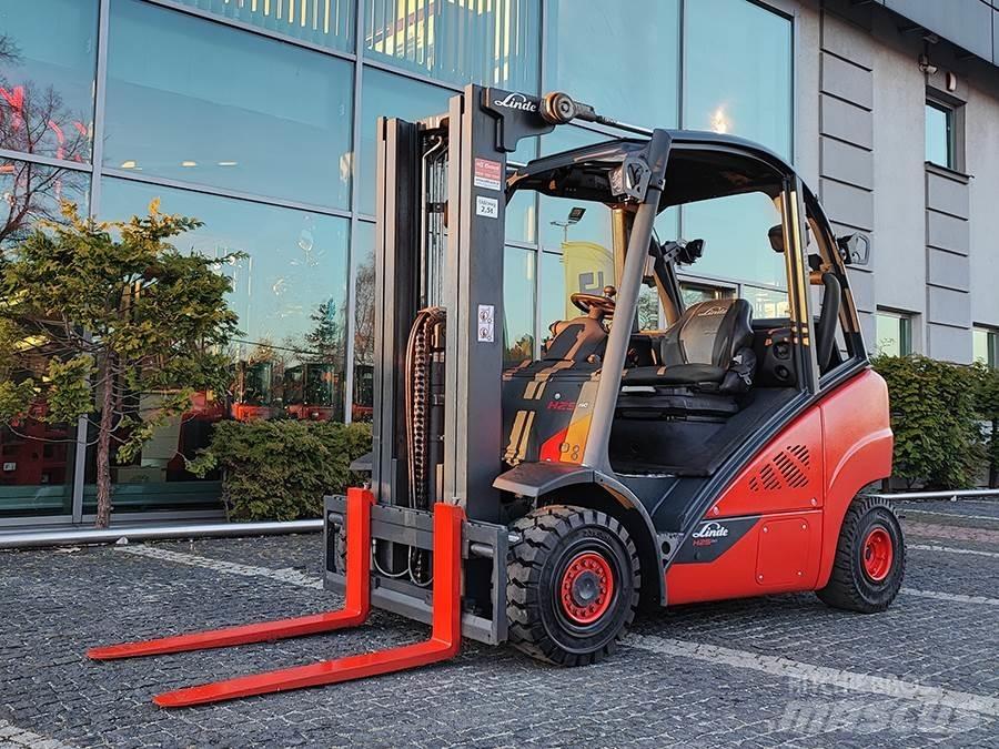 Linde H25T-02 Gaasitõstukid