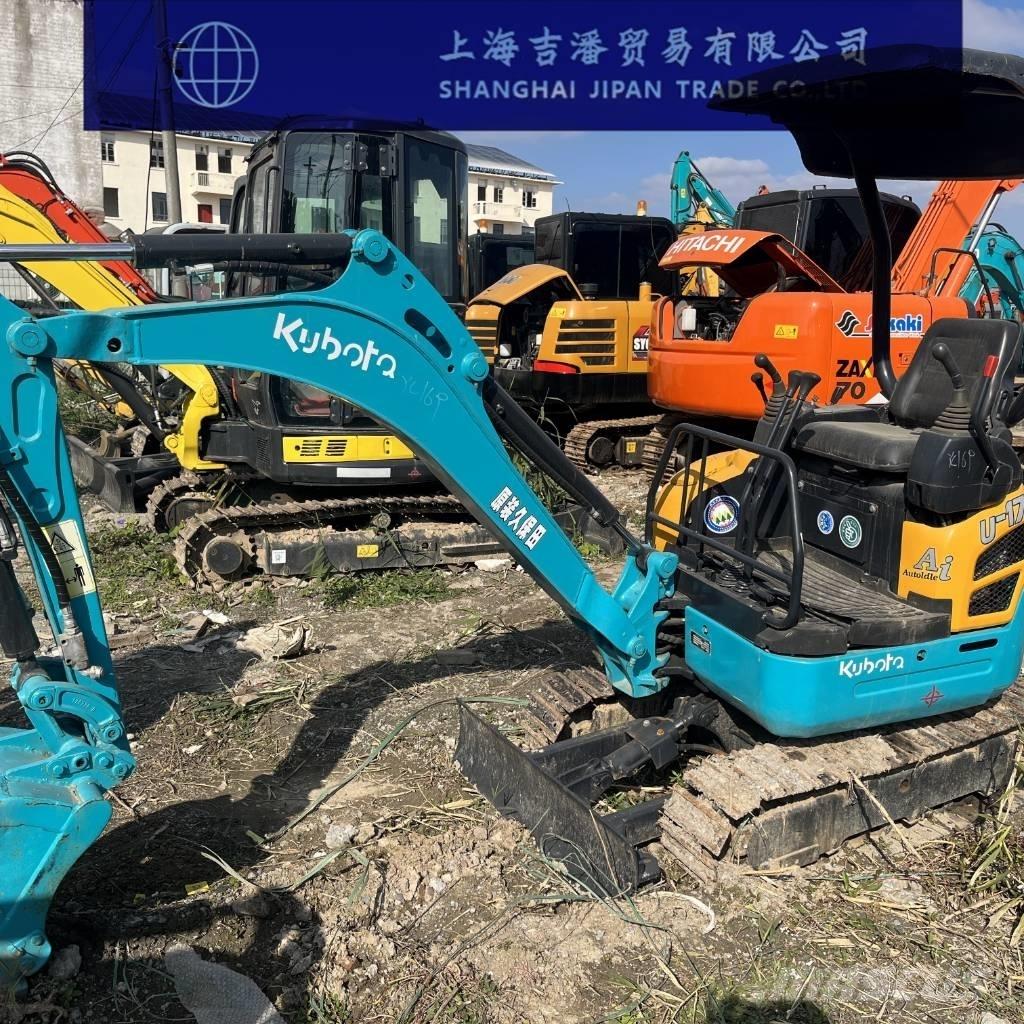 Kubota U 17 Roomikekskavaatorid