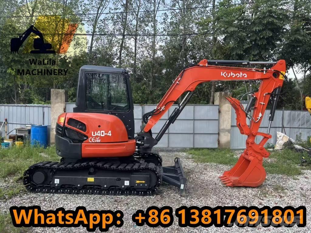 Kubota U 40-5 Roomikekskavaatorid