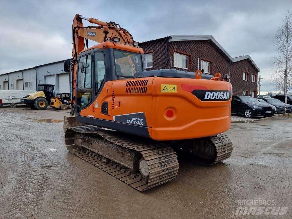 Doosan DX 140 LC Roomikekskavaatorid