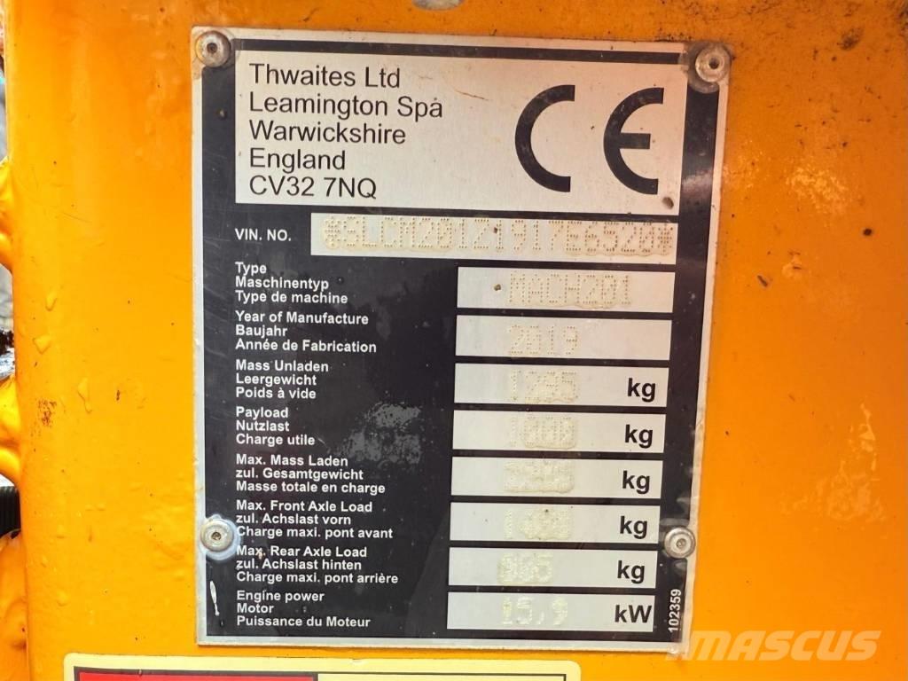 Thwaites Mach 201 Väikekallurid