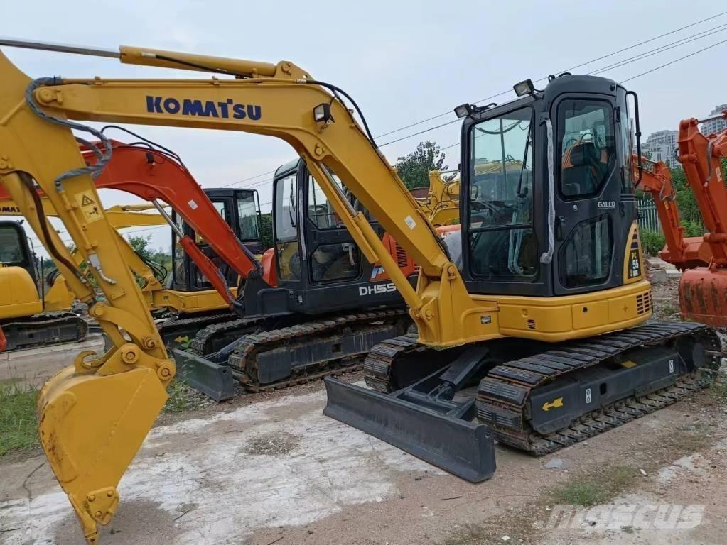 Komatsu PC 55 MR Roomikekskavaatorid