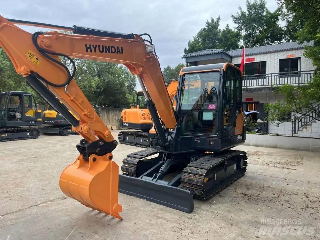 Hyundai 60vs Miniekskavaatorid < 7 t