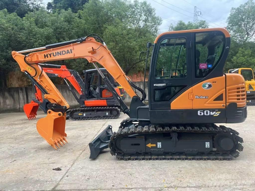 Hyundai 60vs Miniekskavaatorid < 7 t