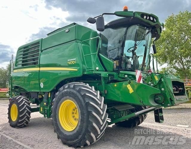 John Deere T 670 Teraviljakombainid