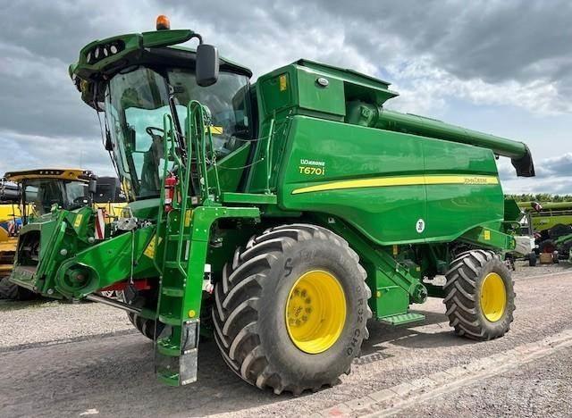 John Deere T 670 Teraviljakombainid