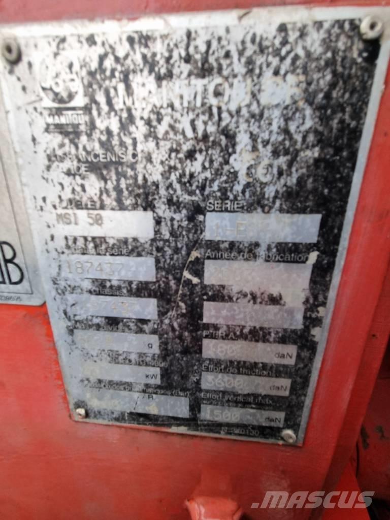 Manitou MSI 50 Maastikutõstukid