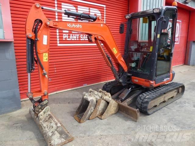 Kubota U 27-4 Miniekskavaatorid < 7 t