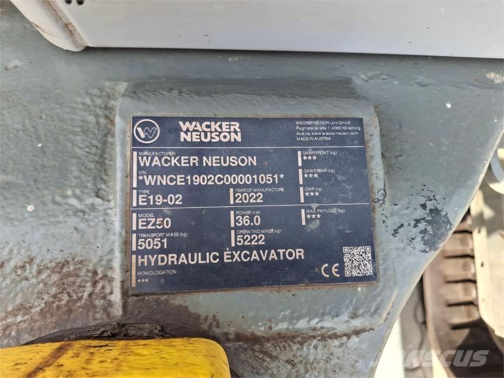 Wacker Neuson EZ50 Roomikekskavaatorid