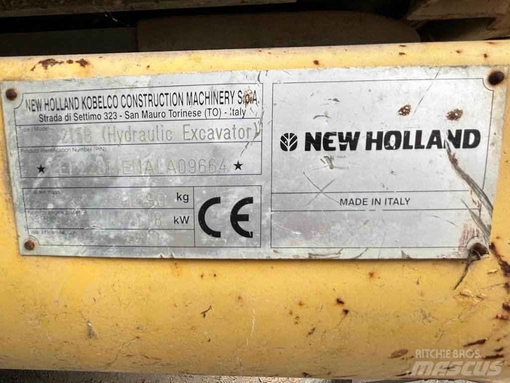 New Holland E215B Muud ekskavaatorid