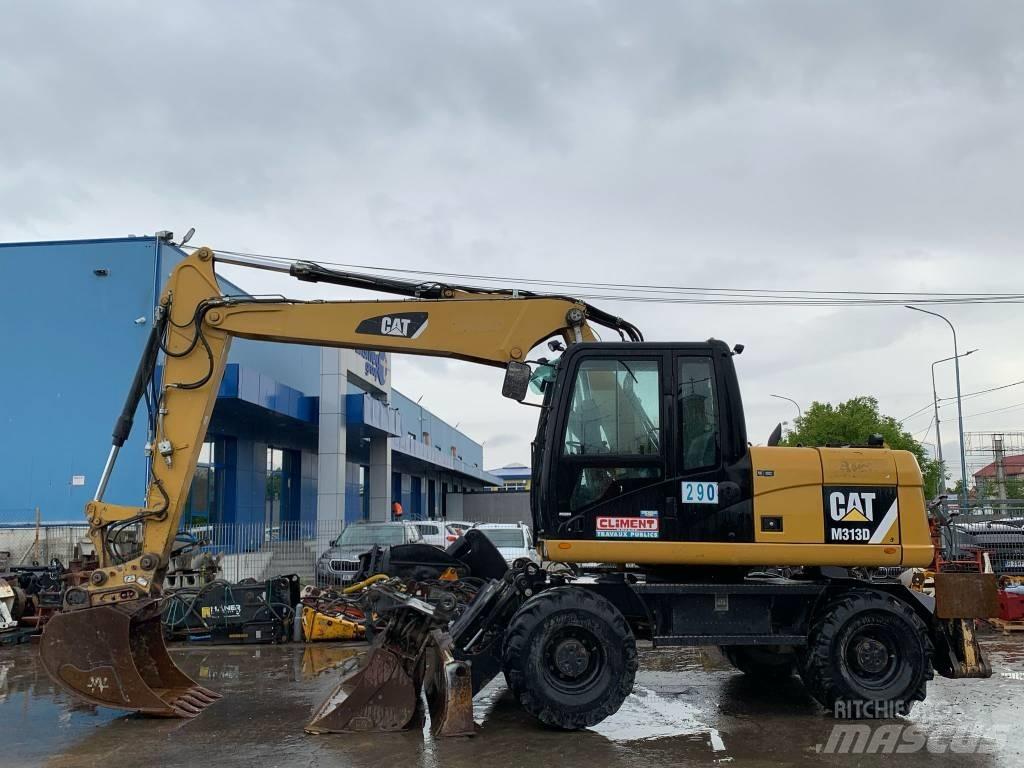 CAT M 313 D Ratasekskavaatorid