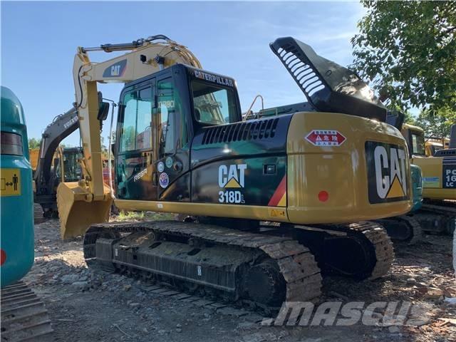 CAT 318DL Roomikekskavaatorid