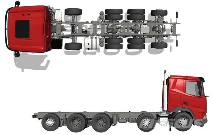 DAF XF 530 FAF 10x4 Raamautod