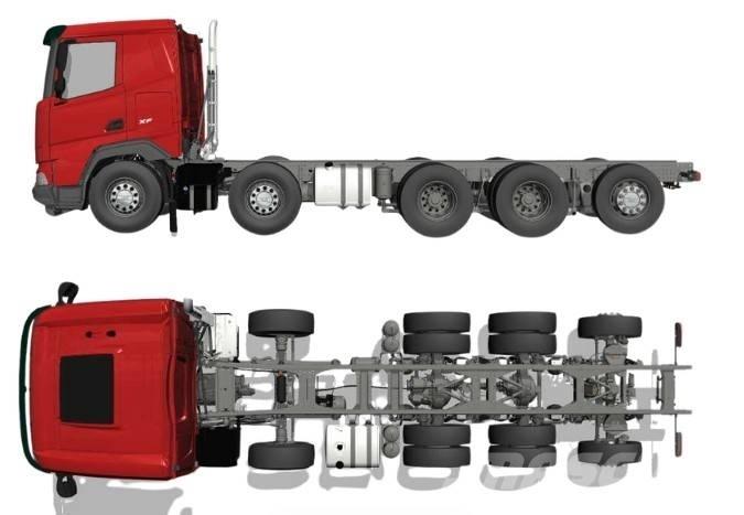 DAF XF 530 FAF 10x4 Raamautod