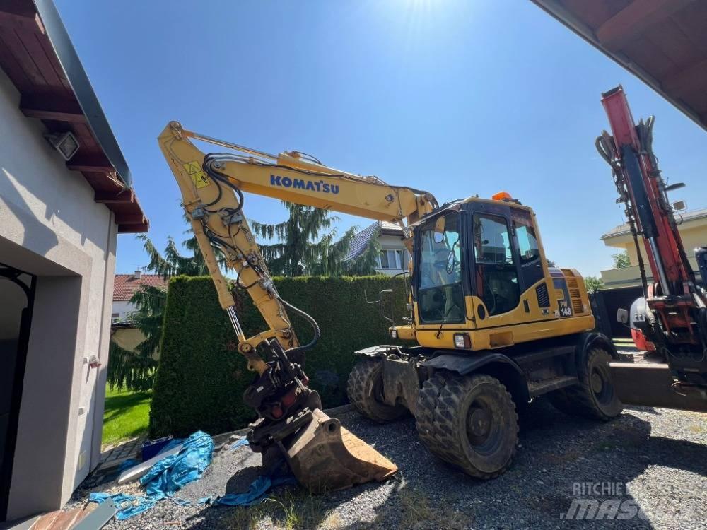 Komatsu PW 148-8 Ratasekskavaatorid