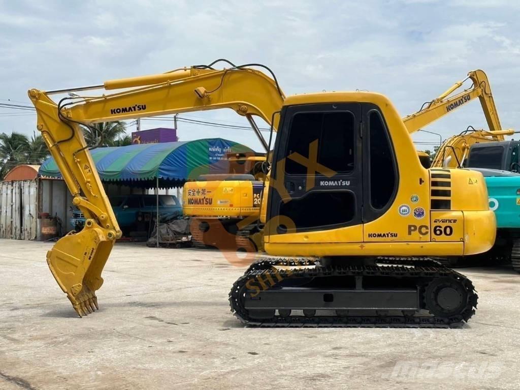 Komatsu PC 60 Roomikekskavaatorid