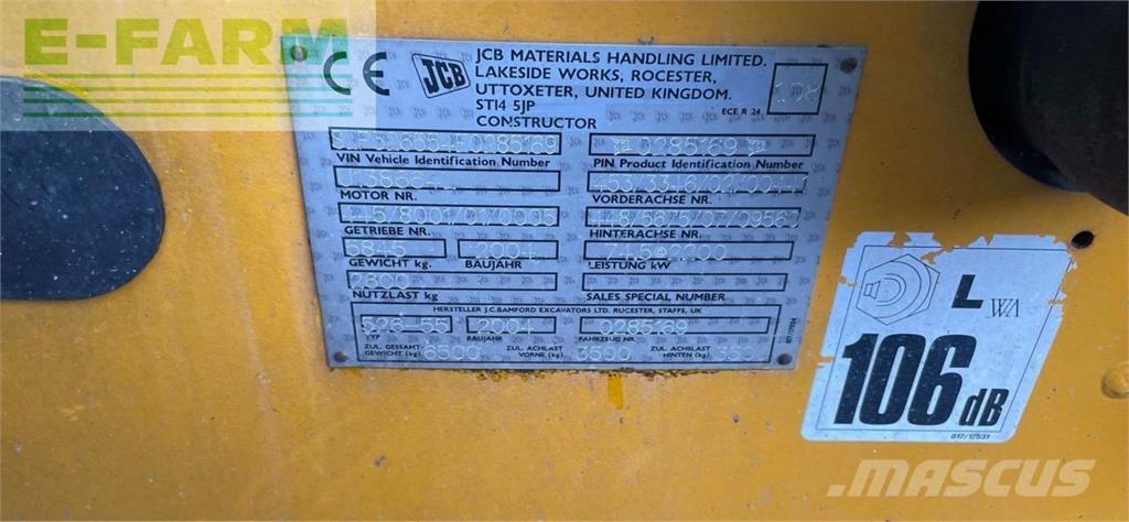 JCB 526-56 Põllumajanduslikud teleskoopkäitlejad