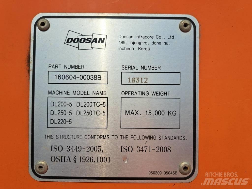 Doosan DL 220 Rataslaadurid