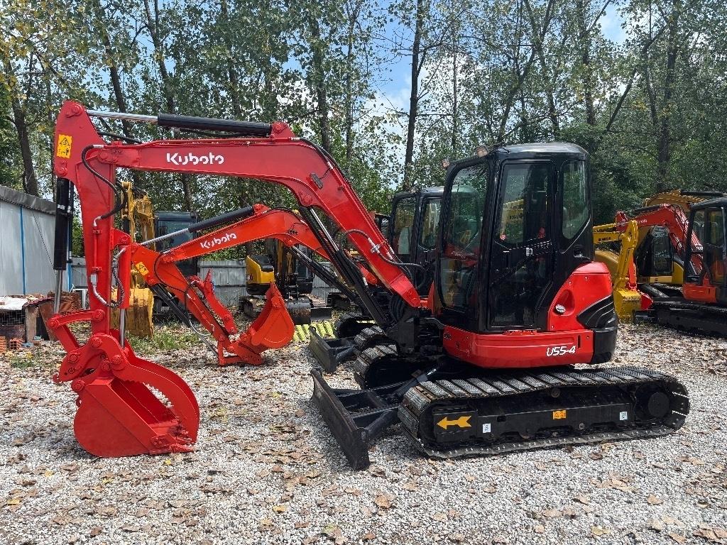 Kubota U 55-4 Miniekskavaatorid < 7 t