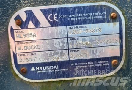 Hyundai HL955A Kopad