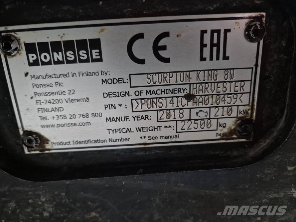 Ponsse Scorpion King Harvesterid