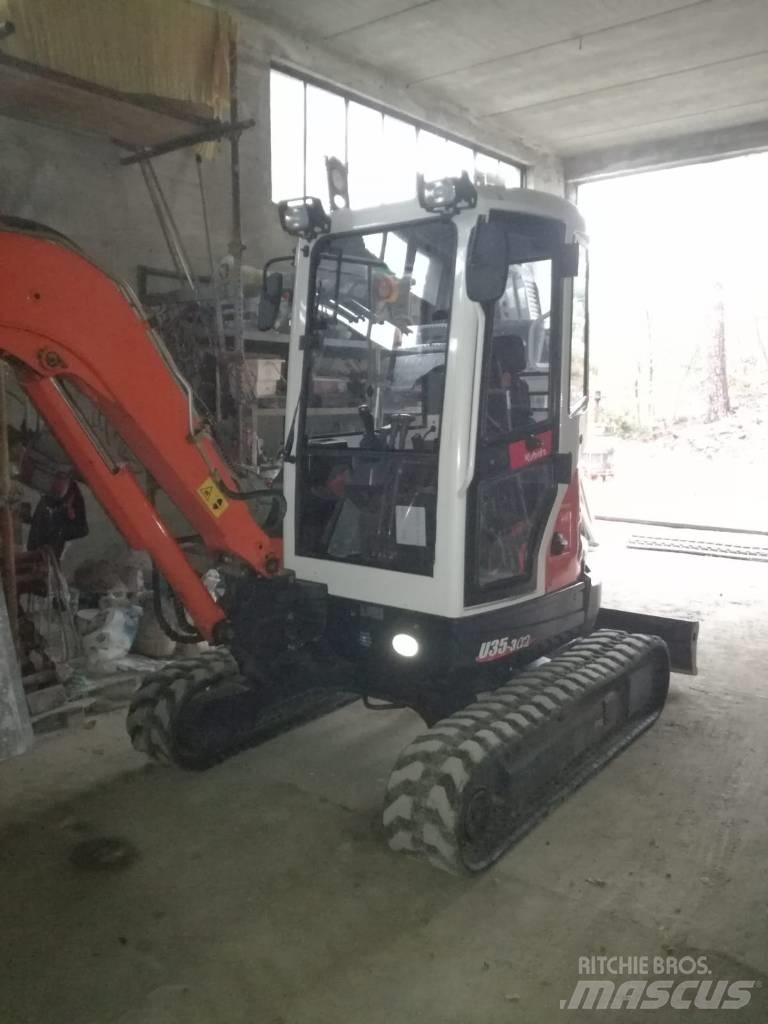 Kubota u35 U35 Miniekskavaatorid < 7 t