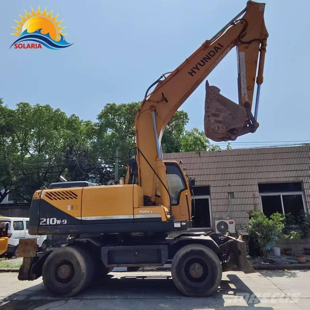 Hyundai r210w-9 Ratasekskavaatorid