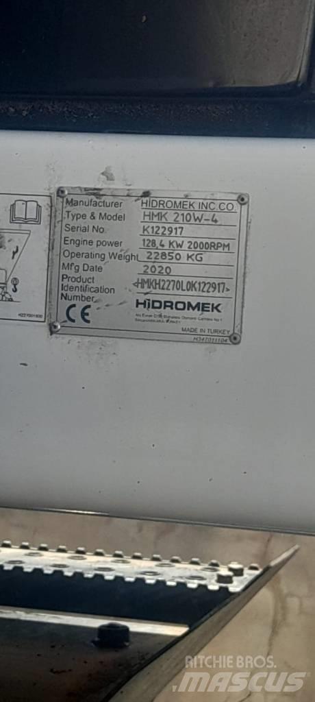 Hidromek HMK 210 W Ratasekskavaatorid