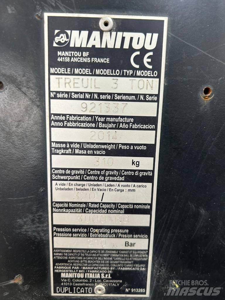 Manitou WINCH 3T Muud osad