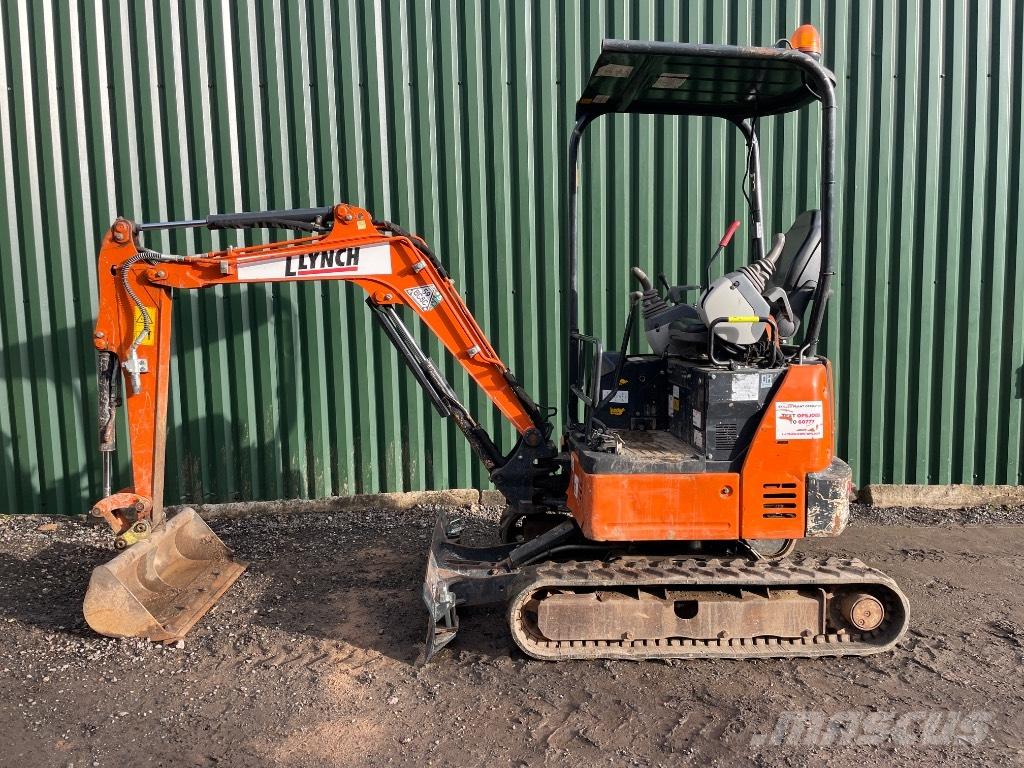 Hitachi ZX 19 U-6 Miniekskavaatorid < 7 t