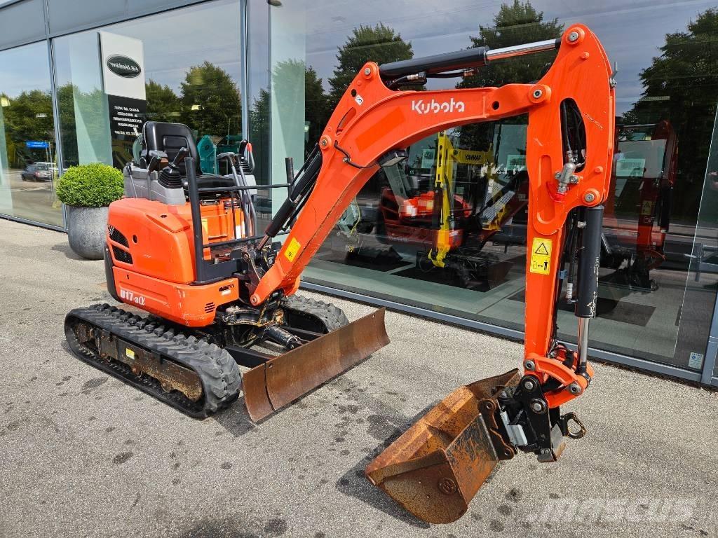 Kubota u17-3a Miniekskavaatorid < 7 t