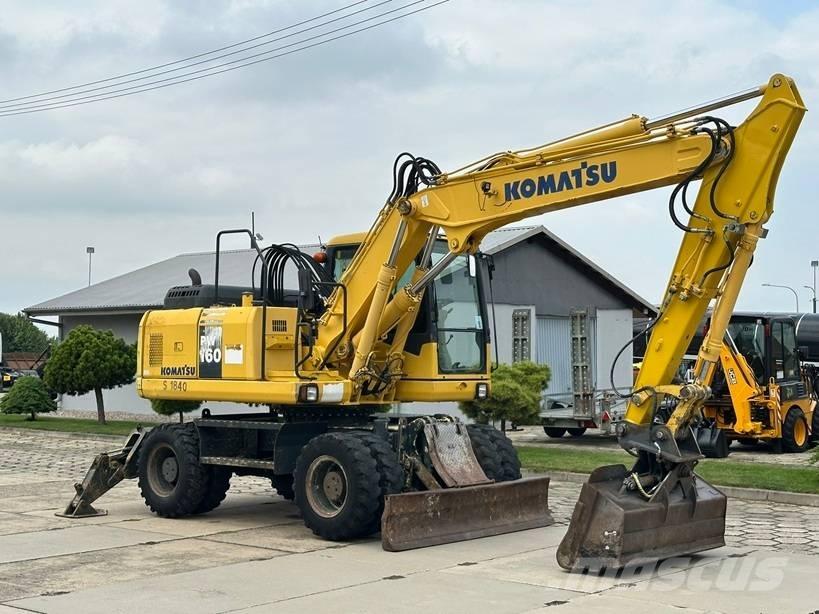Komatsu PW 160-7E0 Ratasekskavaatorid