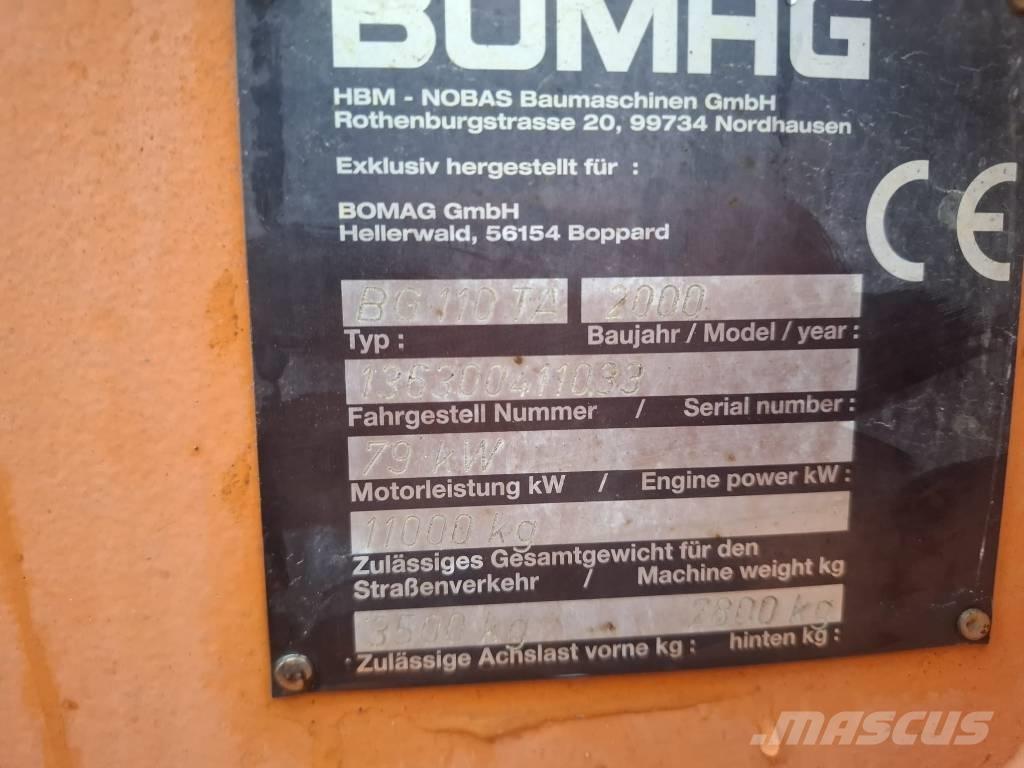 Bomag BG 110 TA Greiderid