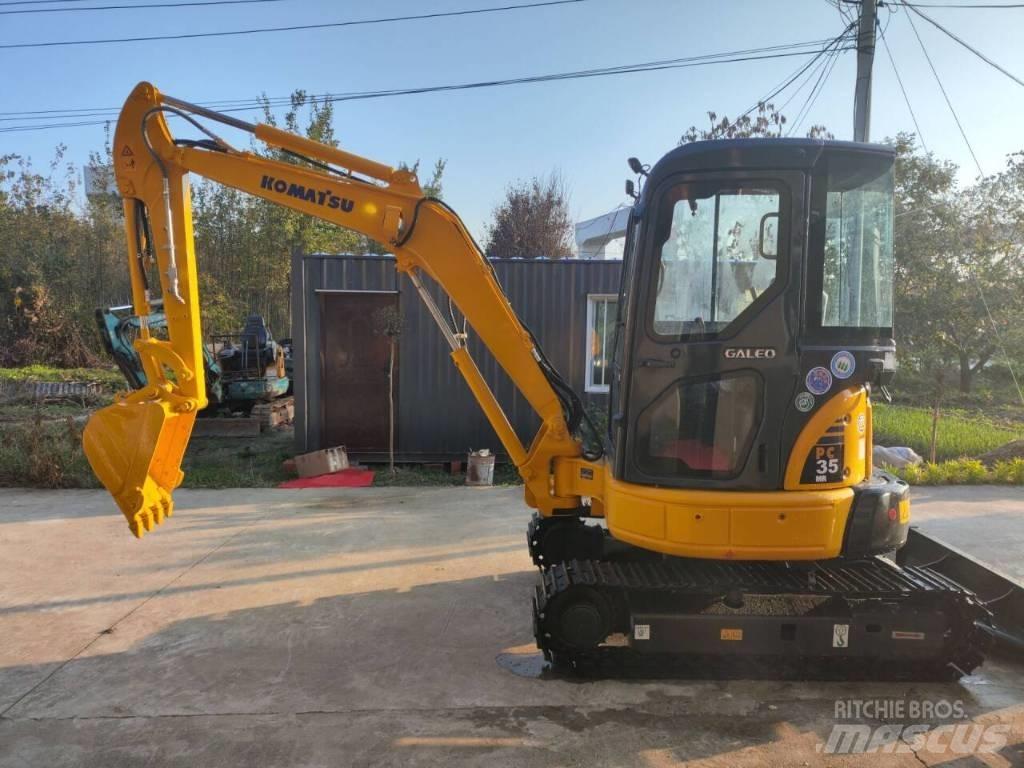 Komatsu PC 35 MR Miniekskavaatorid < 7 t