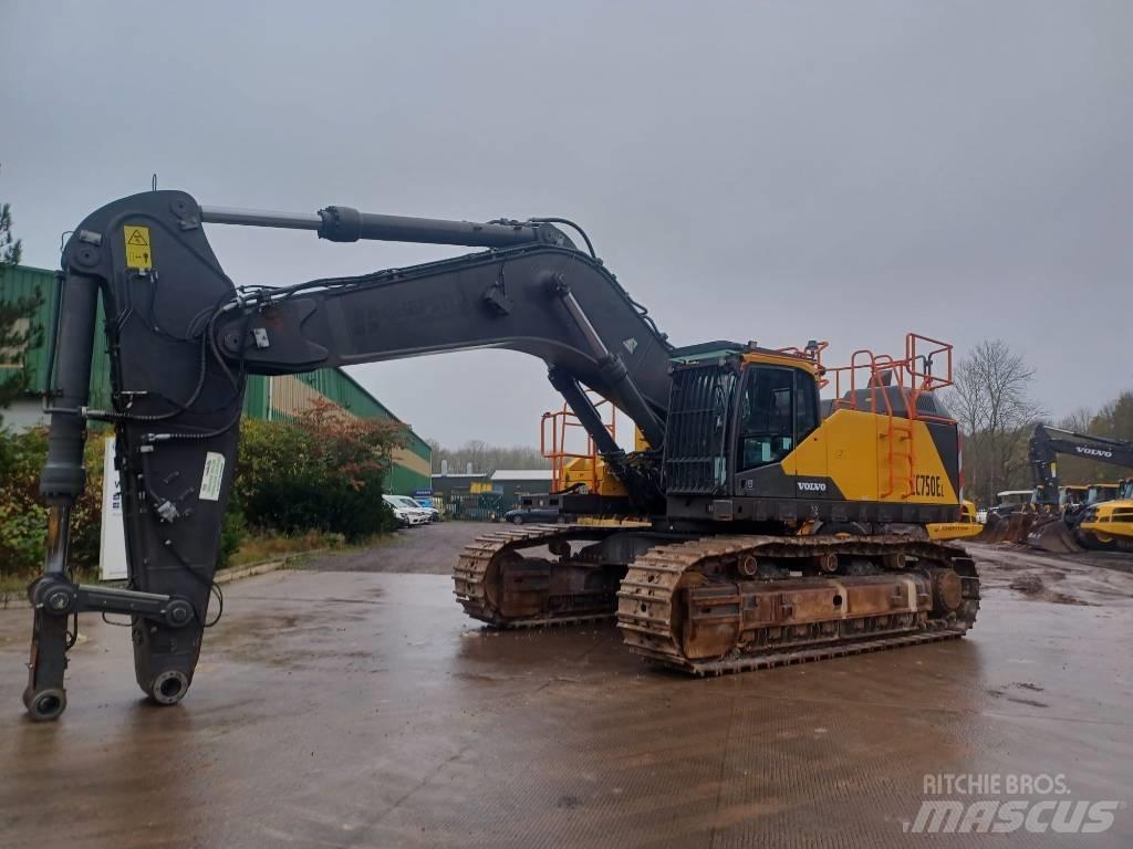 Volvo EC 750 EL Roomikekskavaatorid