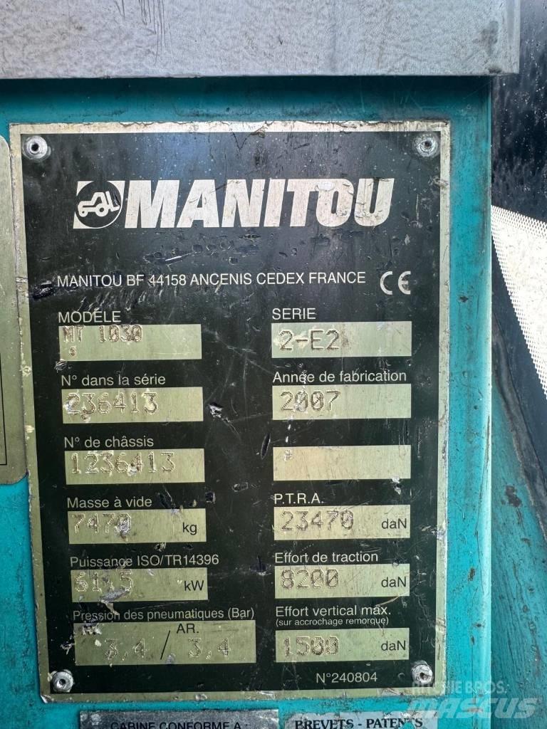 Manitou MT 1030 S Teleskooplaadurid