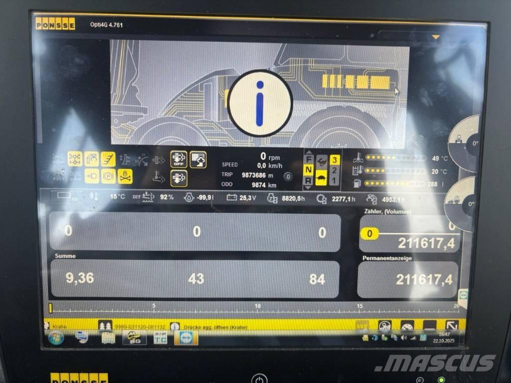 Ponsse Bear 8W Harvesterid