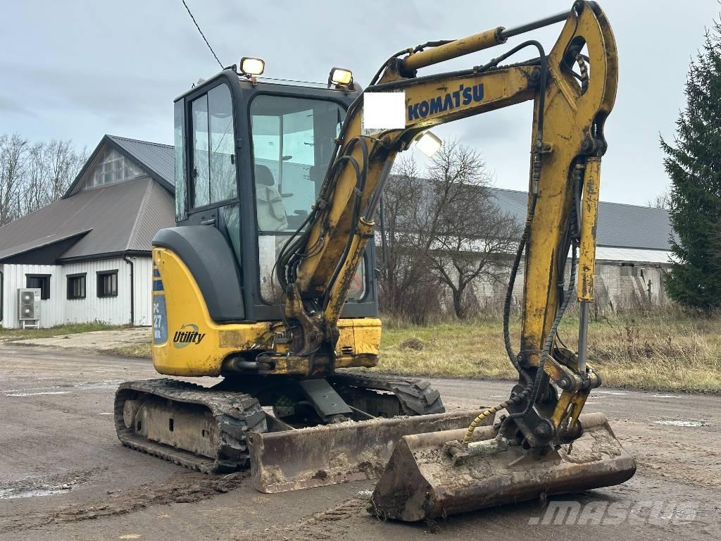 Komatsu PC 27 MR-2 Miniekskavaatorid < 7 t